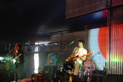 The Wombats en el Queen's Head, Glastonbury 2009